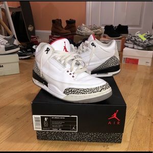 Nike Air Jordan 3 III Retro White Cement 2010